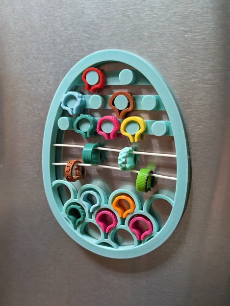 Giá Trưng Bày CupTag Hình Trứng Phục Sinh - Image 1