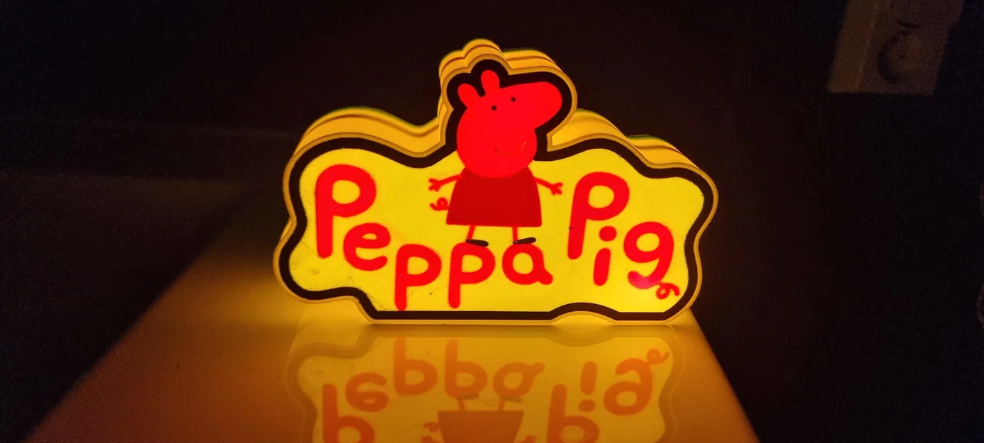 Hộp đèn trang trí chủ đề hoạt hình - Image 1