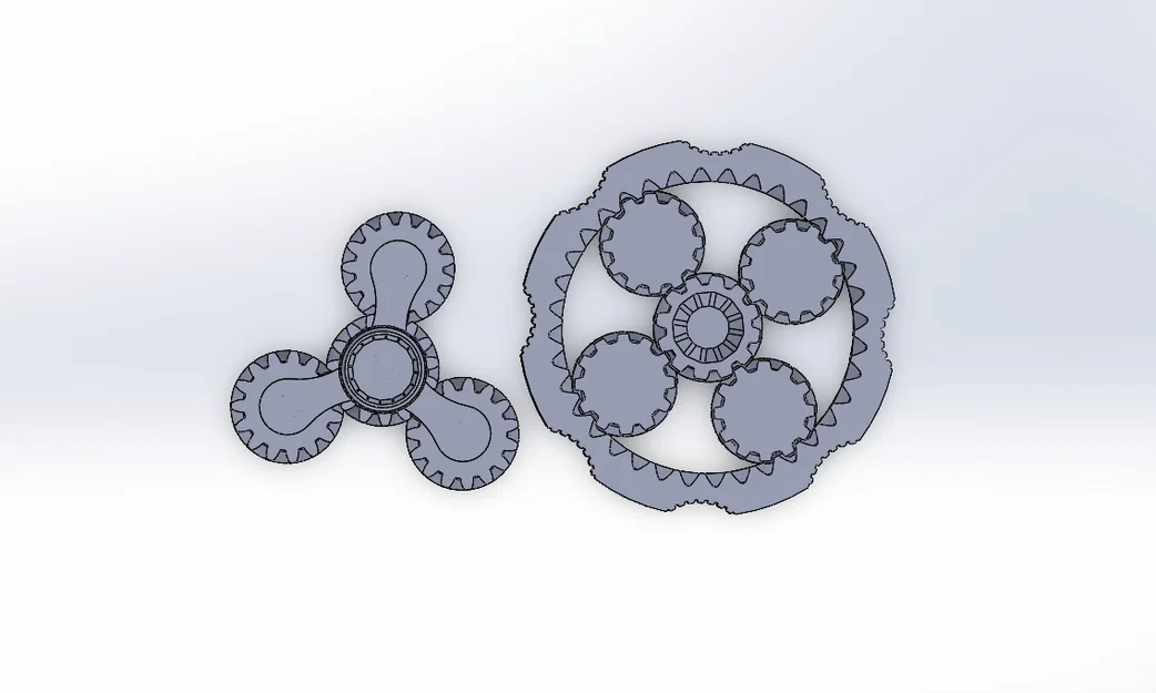 Bộ sưu tập Fidget Spinners (2 mẫu) - Image 1