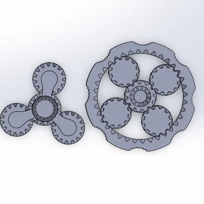 Bộ sưu tập Fidget Spinners (2 mẫu)