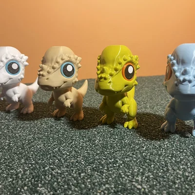 Khủng long Pachycephalosaurus "Pachy" dễ thương – PHIÊN BẢN HOẠT HÌNH (không cần AMS)