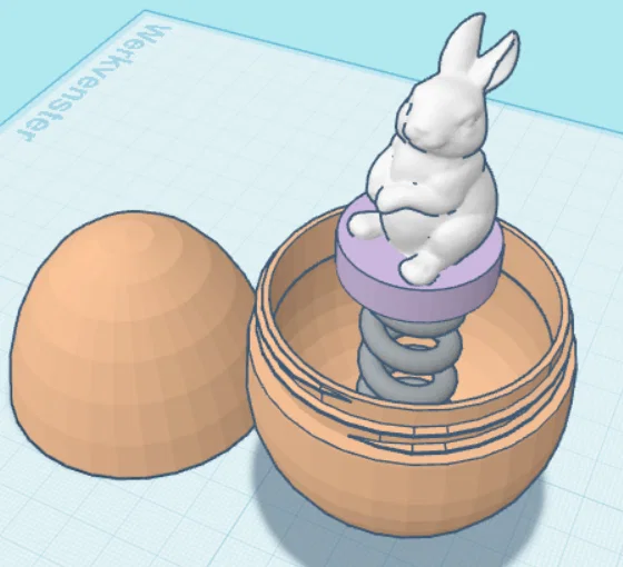 Trứng bất ngờ hình chú thỏ Phục sinh - Image 2