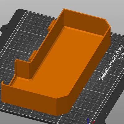 Bigger-sidebox-prusa-mk3+mk4, Bản remix hộp bên phải