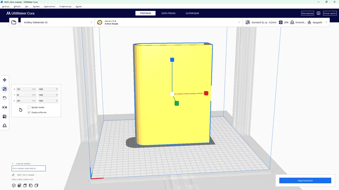 Mẫu lọ hoa 3D Vase book trang trí decor hiện đại - Image 5