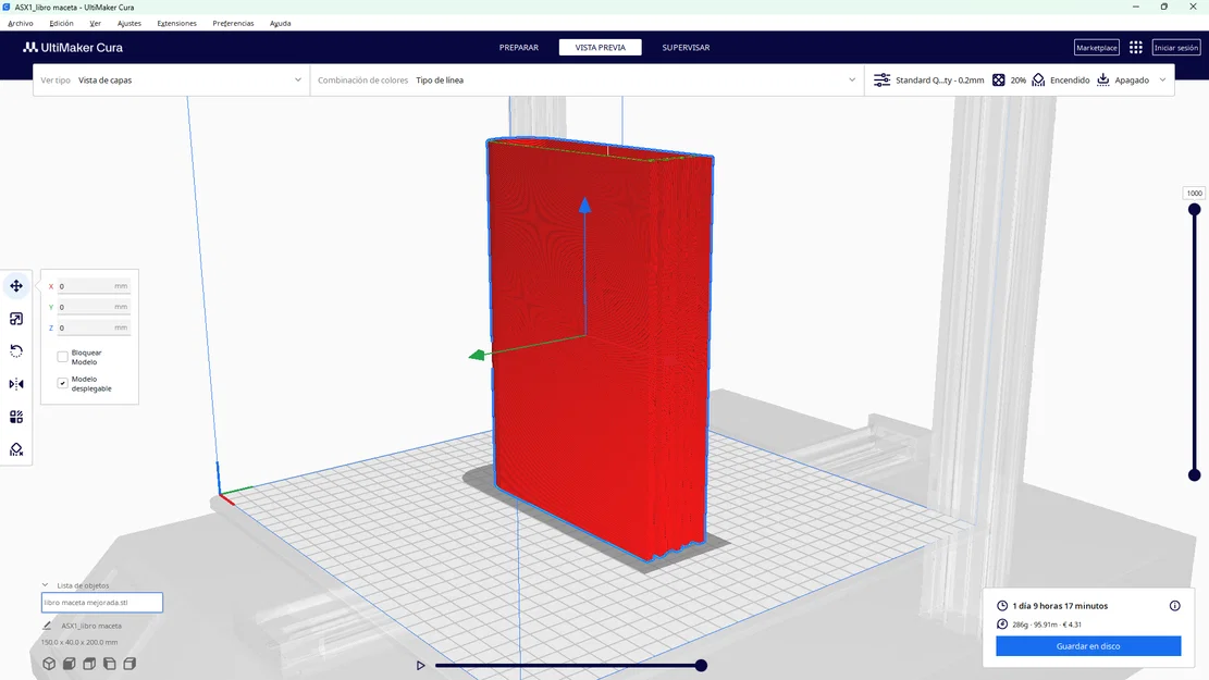 Mẫu lọ hoa 3D Vase book trang trí decor hiện đại - Image 6