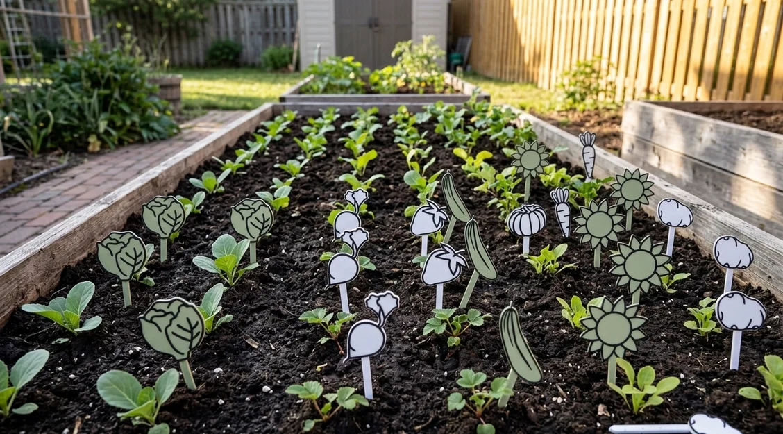 Bộ thẻ đánh dấu cây trồng Garden Plant Markers - Image 3
