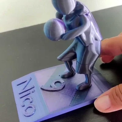 Mô hình cúp bóng rổ cá nhân hóa 3D độc đáo