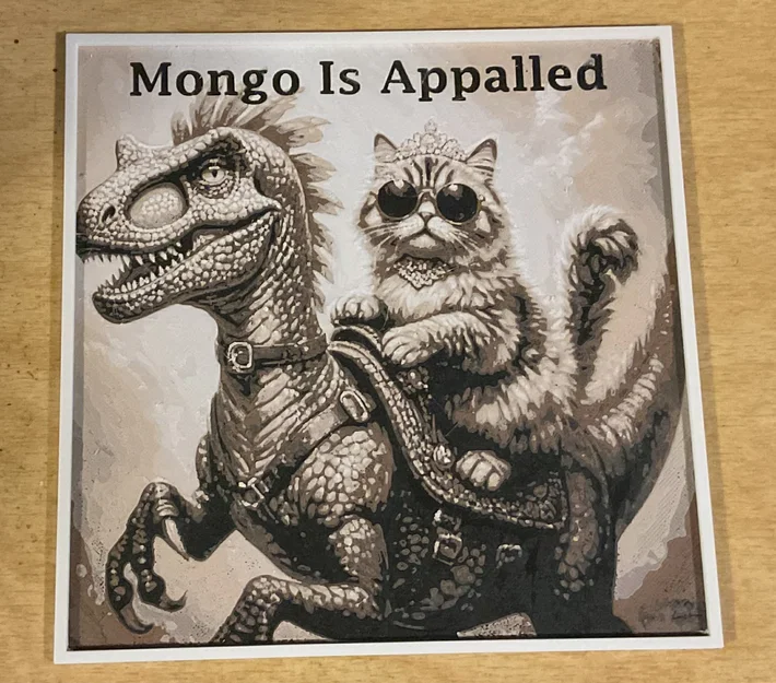 Mô hình Hueforge Donut và Mongo - Image 1