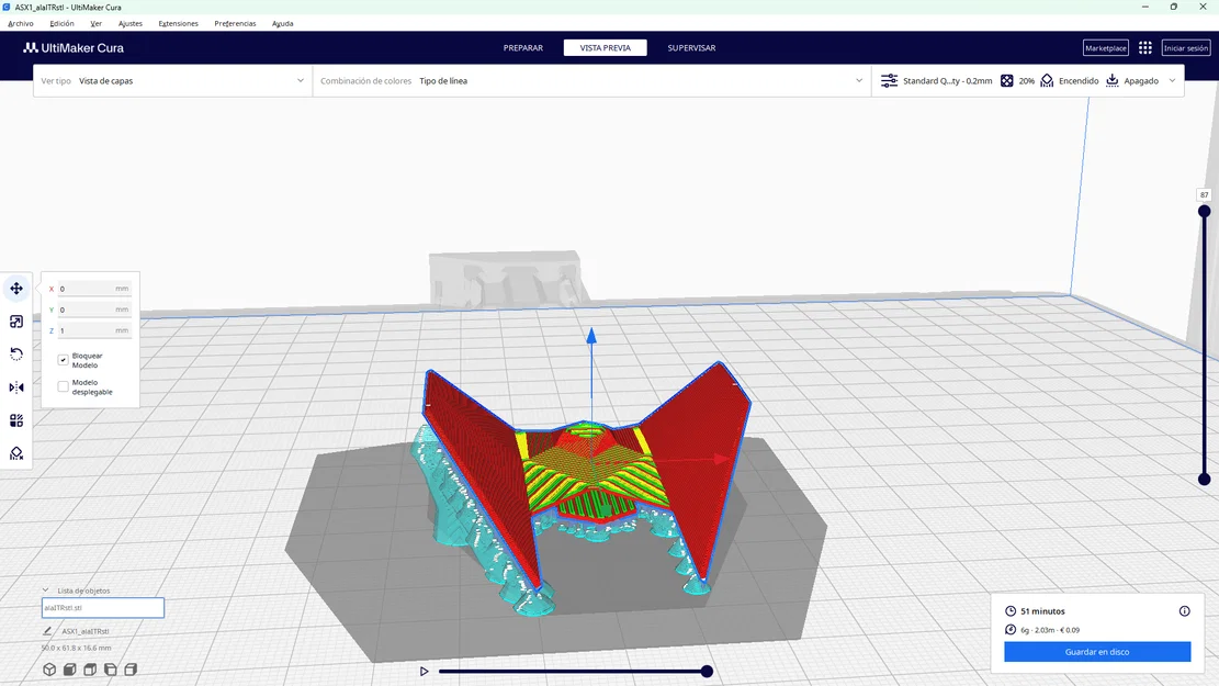 Mô hình 3D Interceptor Fighter - Phi thuyền huyền thoại Star Wars - Image 5