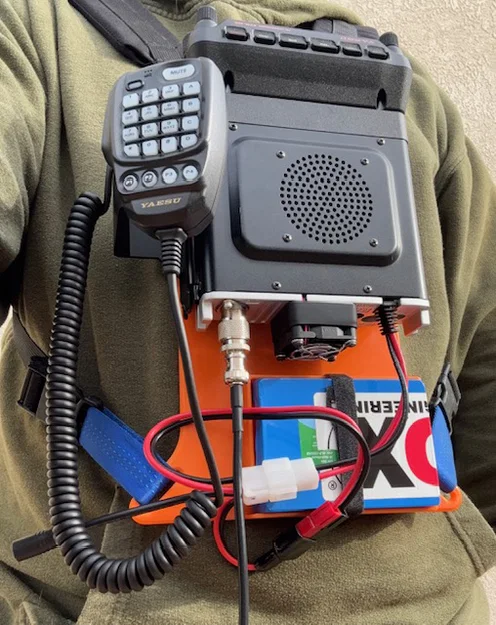 Giá đeo ngực cho bộ đàm Yaesu FTM-150R - Image 2