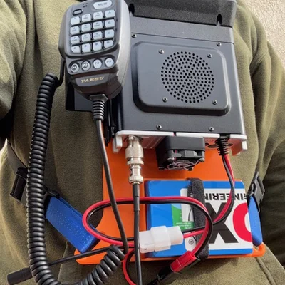 Giá đeo ngực cho bộ đàm Yaesu FTM-150R