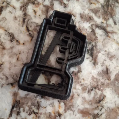 Khuôn cắt bánh quy hình máy xay sinh tố (Blender Cookie Cutter)