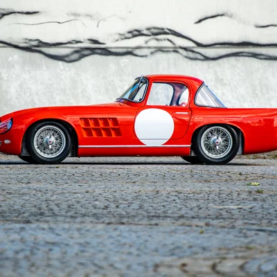Mô hình in 3D xe cổ Škoda 1100 OHC Coupé 1957 siêu đẹp