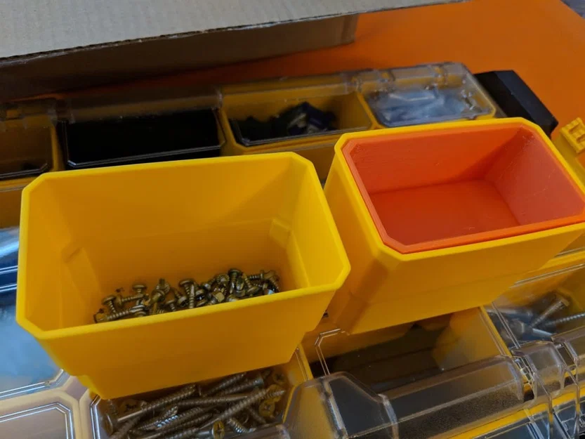 Bộ khay lồng (Nested Cups) cho hộp đựng đồ nghề DeWalt Tough System - Image 4