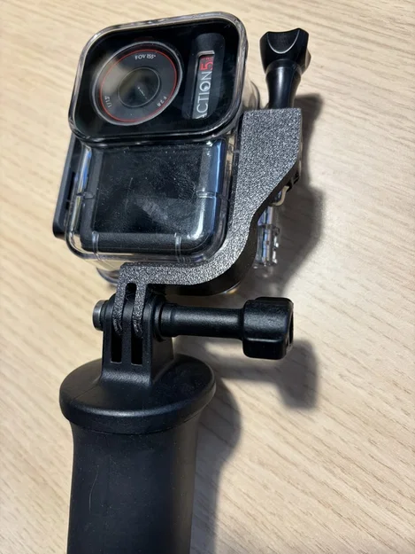 Ngàm gắn dọc ốp chống nước cho camera DJI Action - Image 1