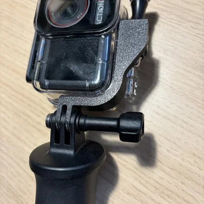 Ngàm gắn dọc ốp chống nước cho camera DJI Action