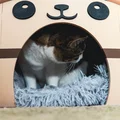 Nhà Mèo Kawai Dễ Thương - Ngôi Nhà Cho Thú Cưng Cỡ Lớn - Thumbnail 9