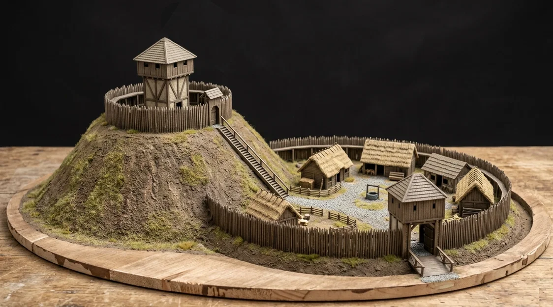 Mô hình Lâu đài Motte and Bailey trong cuộc chinh phục Norman - Image 1