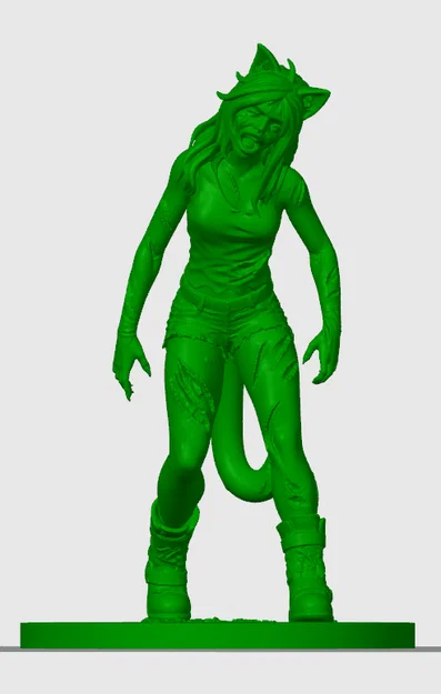 Zomboid cat-girl 4 - Image 1