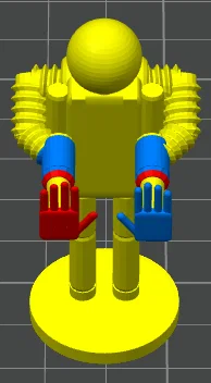 Mô hình 3D nhân vật người chơi game Poppy Playtime ấn tượng - Image 1