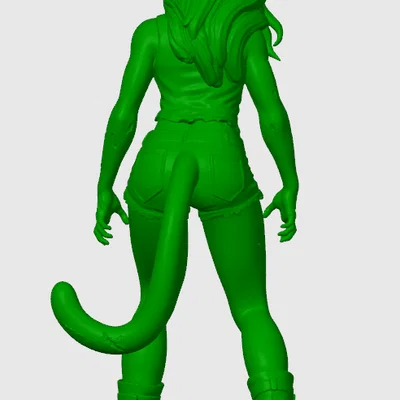 Mô hình Zomboid cat-girl 6