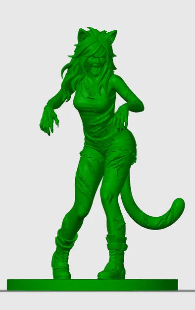 Zomboid cat-girl 5 (Cô nàng mèo zombie) - Image 1