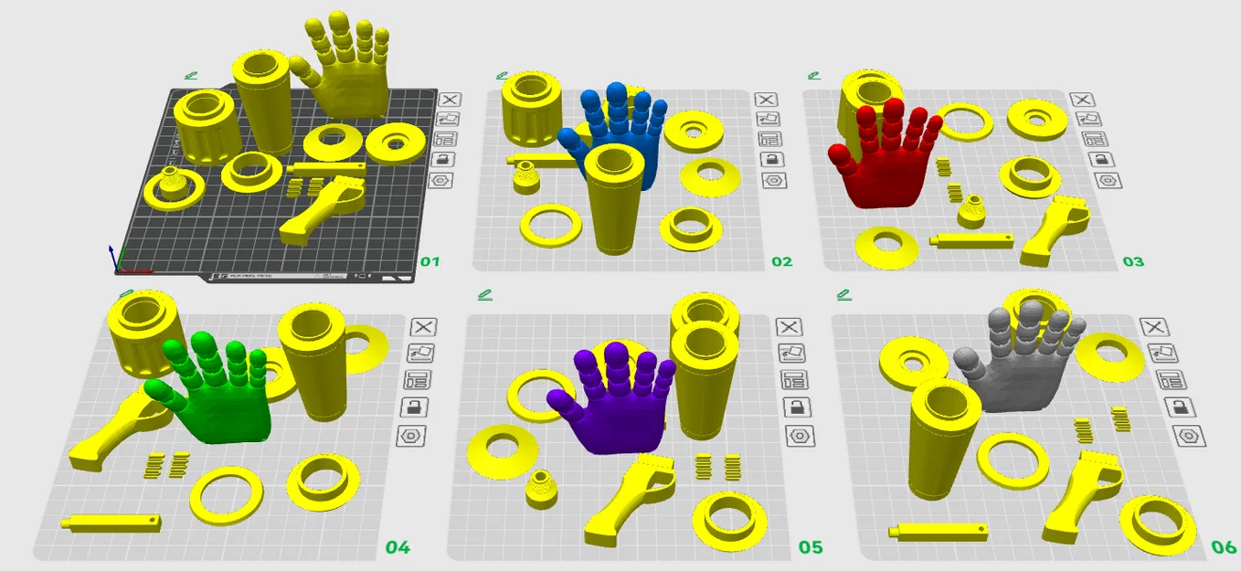 Mô hình bàn tay Poppy Playtime in 3D (Phiên bản không kèm ba lô) - Image 1