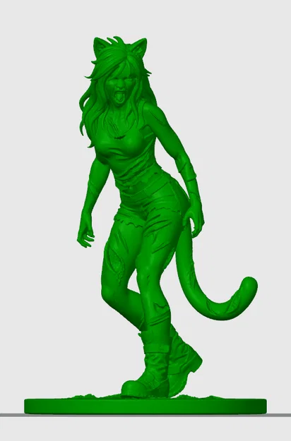 Mô hình Zomboid cat-girl 7 - Image 1