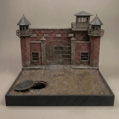 Mô hình 3D The Shawshank Redemption: Cảnh vượt ngục kinh điển