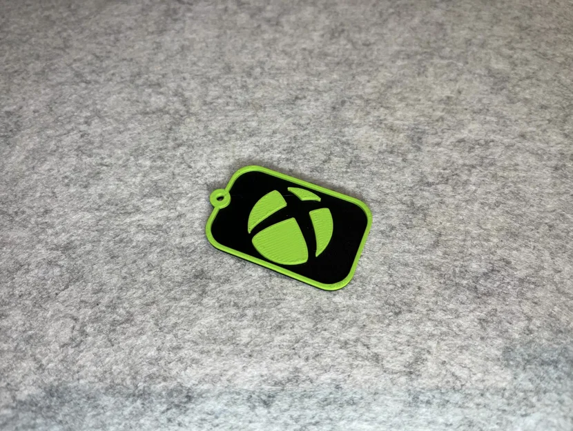 Móc khóa logo Xbox in 3D - Phụ kiện trang trí độc đáo cho game thủ - Image 2