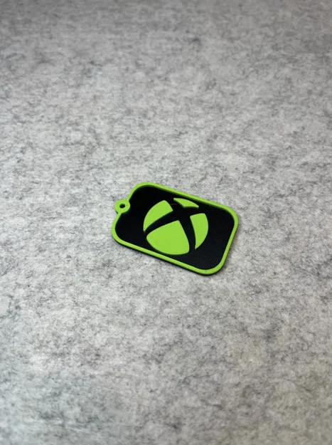 Móc khóa logo Xbox in 3D - Phụ kiện trang trí độc đáo cho game thủ - Image 3