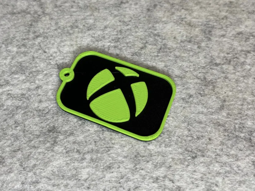 Móc khóa logo Xbox in 3D - Phụ kiện trang trí độc đáo cho game thủ - Image 4