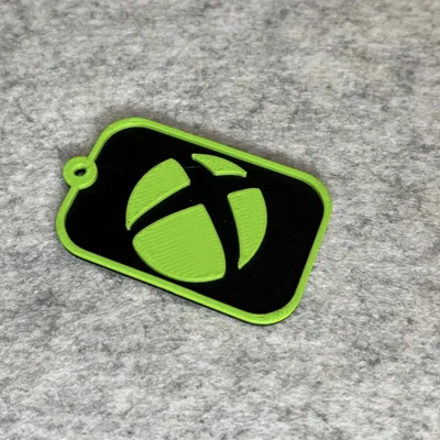 Móc khóa logo Xbox in 3D - Phụ kiện trang trí độc đáo cho game thủ