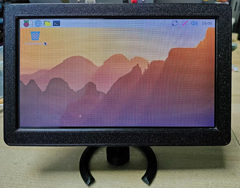 Bộ khung và chân đế 3D cho màn hình 7 inch HDMI DIY - Image 1