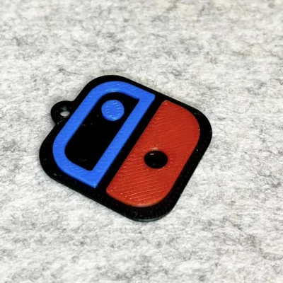 Móc khóa logo Nintendo Switch - Phụ kiện trang trí cho game thủ