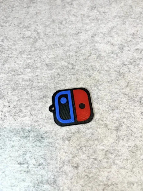 Móc khóa logo Nintendo Switch - Phụ kiện trang trí cho game thủ - Image 2