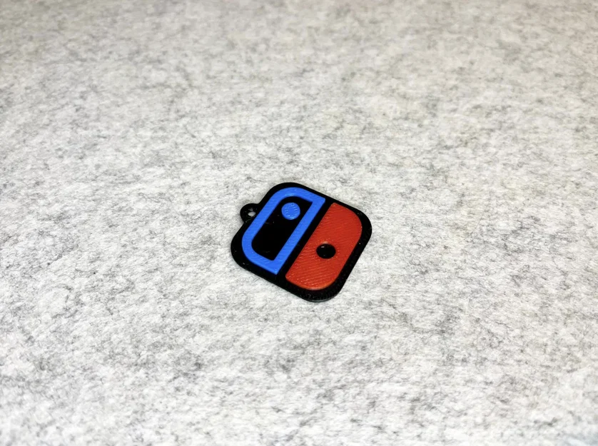 Móc khóa logo Nintendo Switch - Phụ kiện trang trí cho game thủ - Image 3