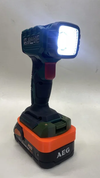 Bộ chuyển đổi pin AEG/Ridgid sang máy dùng Parkside - Image 2