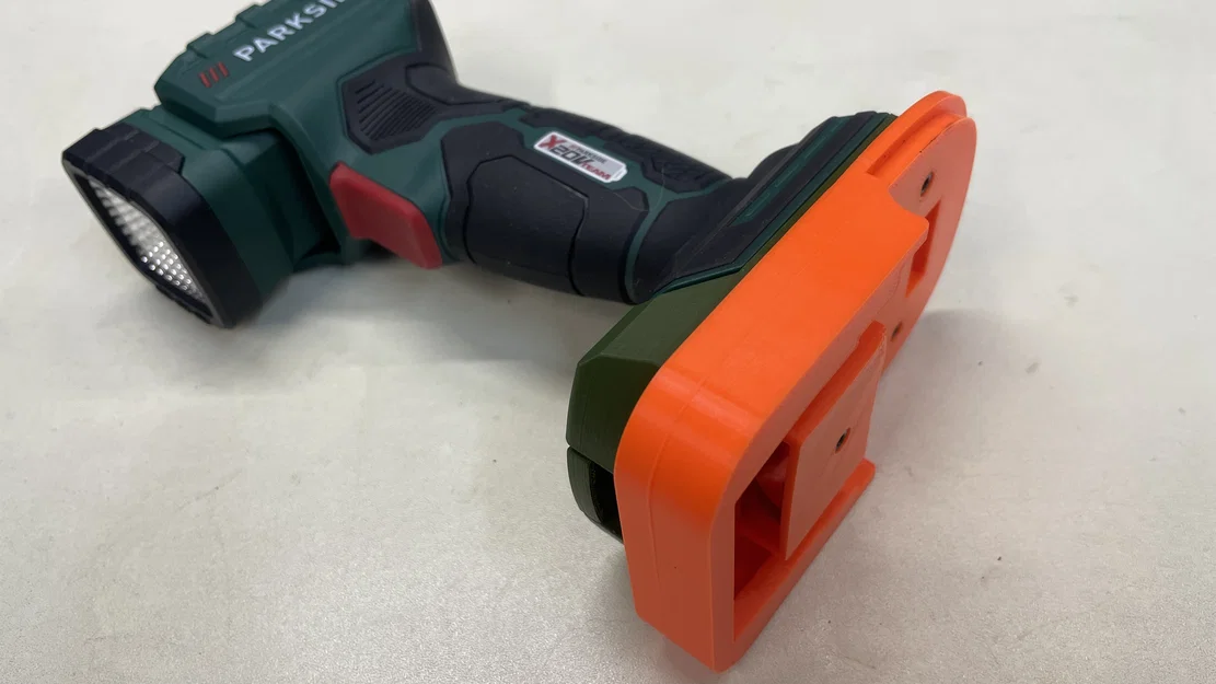 Bộ chuyển đổi pin AEG/Ridgid sang máy dùng Parkside - Image 5