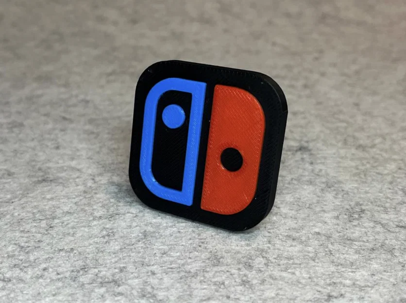 Mô hình trang trí logo Nintendo Switch - Phụ kiện decor gaming đẹp - Image 1