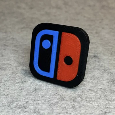 Mô hình trang trí logo Nintendo Switch - Phụ kiện decor gaming đẹp