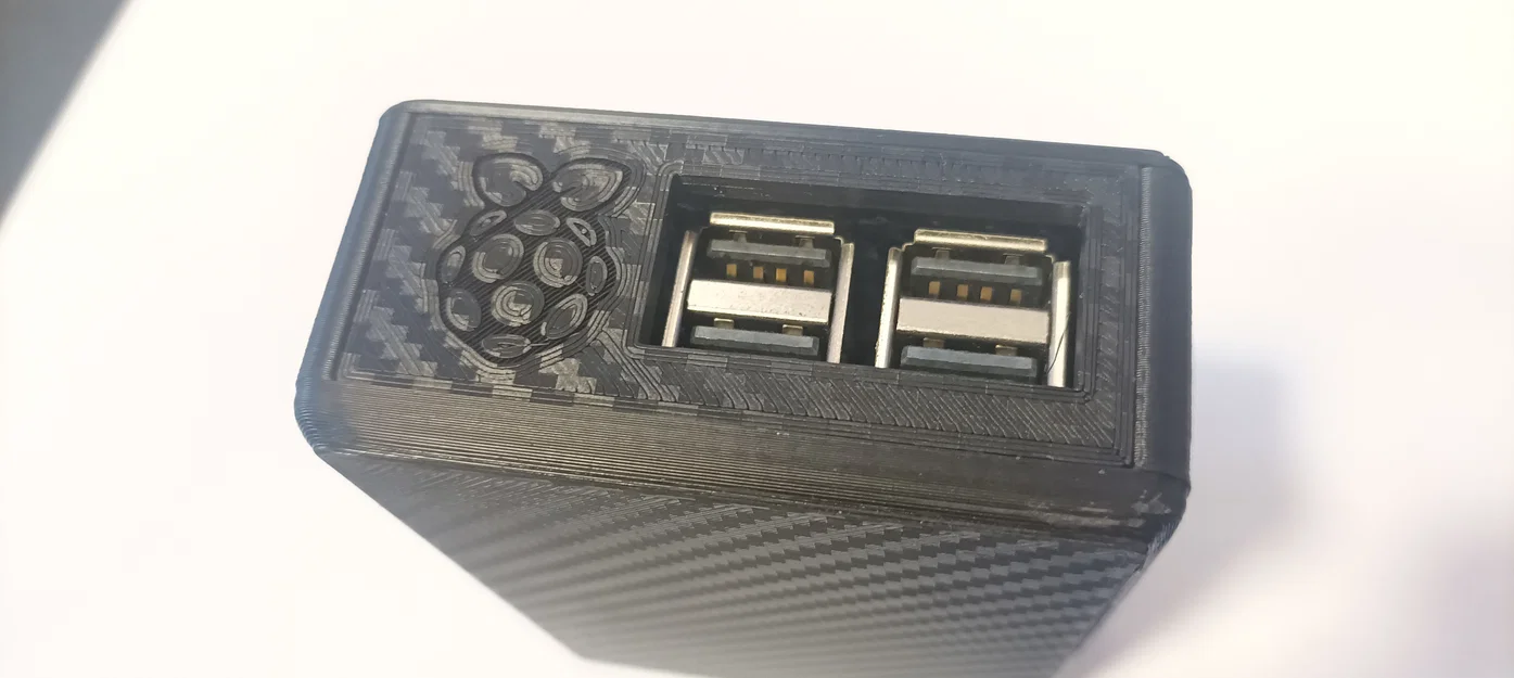 Vỏ case Raspberry Pi 3B+ in 3D thiết kế module linh hoạt - Image 3