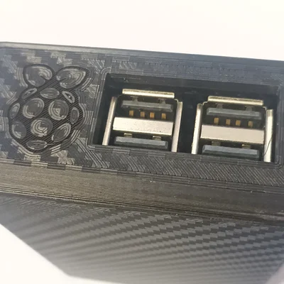 Vỏ case Raspberry Pi 3B+ in 3D thiết kế module linh hoạt