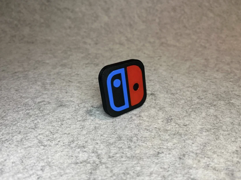 Mô hình trang trí logo Nintendo Switch - Phụ kiện decor gaming đẹp - Image 2