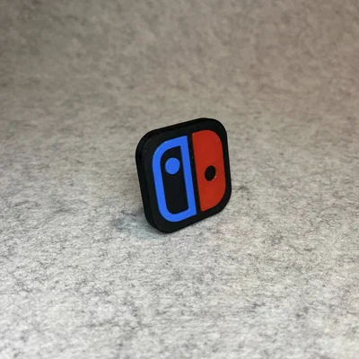 Mô hình trang trí logo Nintendo Switch - Phụ kiện decor gaming đẹp