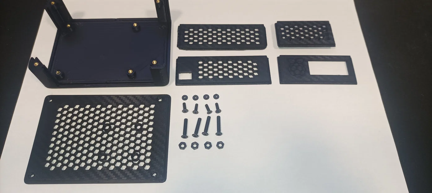 Vỏ case Raspberry Pi 3B+ in 3D thiết kế module linh hoạt - Image 4