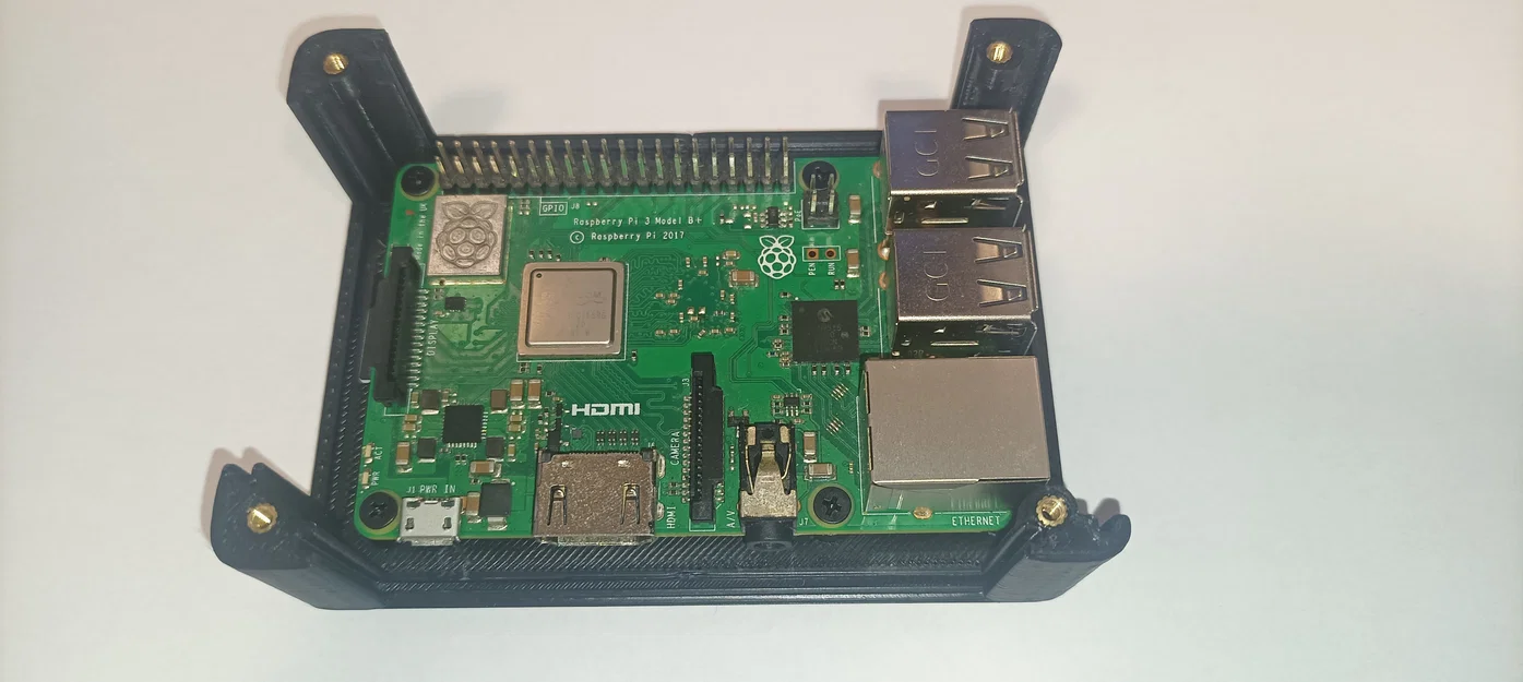 Vỏ case Raspberry Pi 3B+ in 3D thiết kế module linh hoạt - Image 5