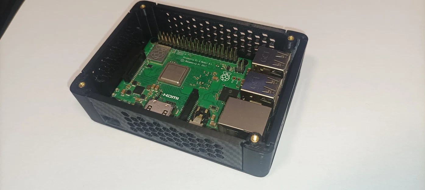 Vỏ case Raspberry Pi 3B+ in 3D thiết kế module linh hoạt - Image 6