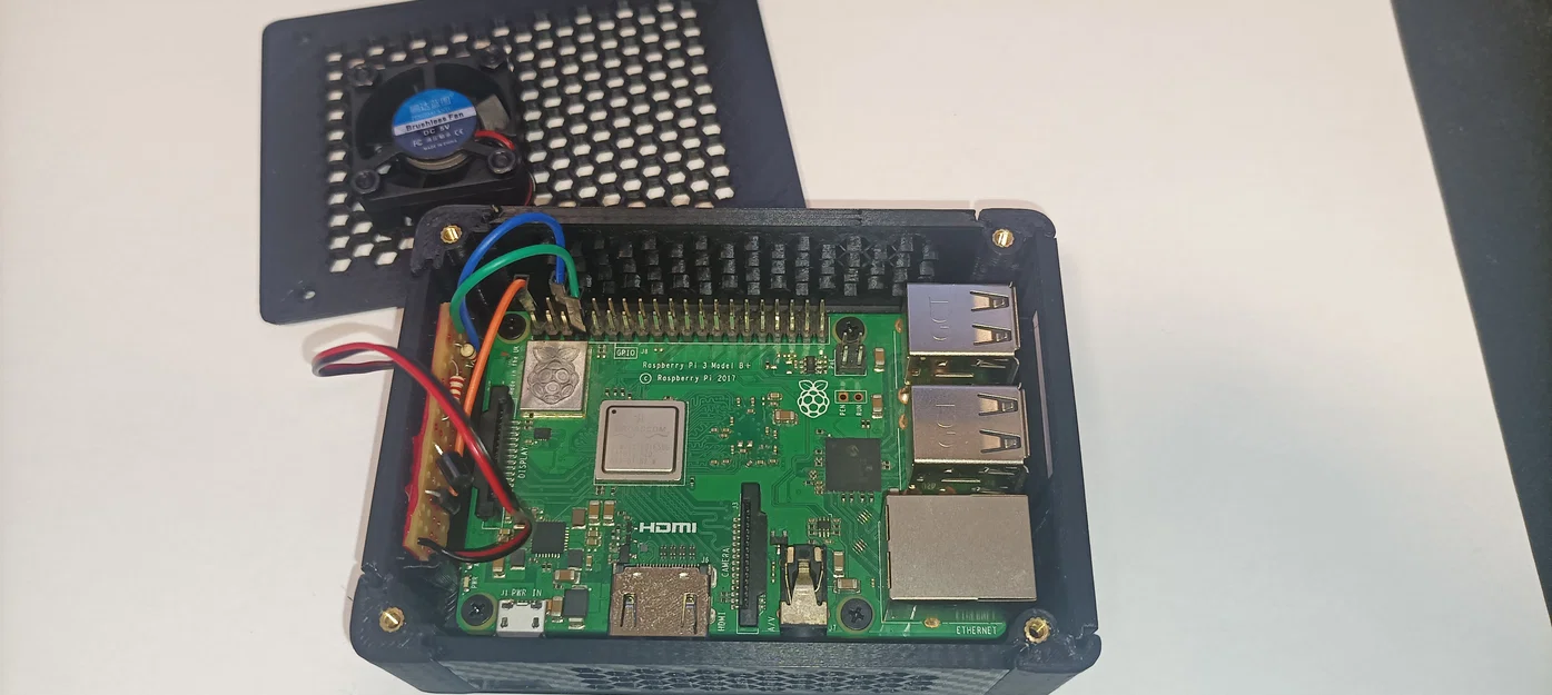 Vỏ case Raspberry Pi 3B+ in 3D thiết kế module linh hoạt - Image 8