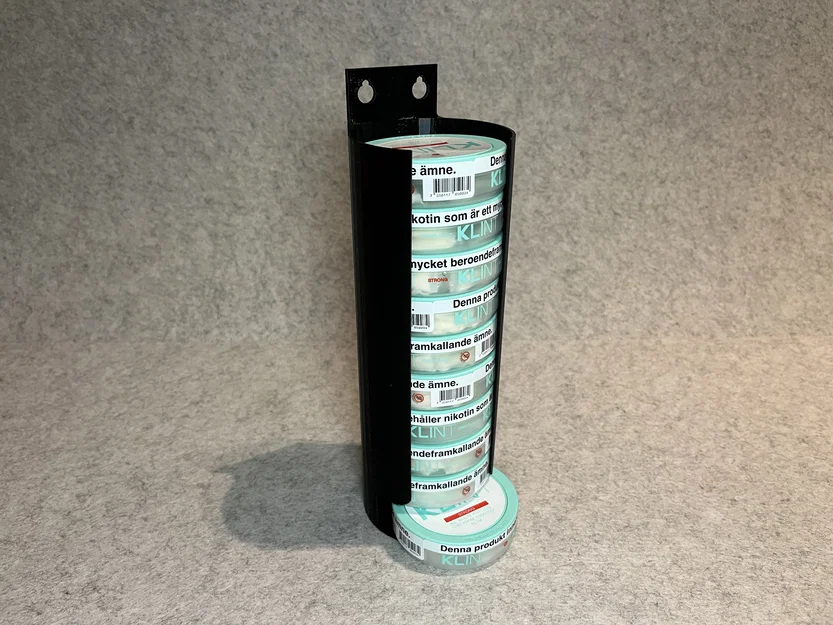 Giá treo tường đựng hộp Snus thông minh cho không gian gọn gàng - Image 1